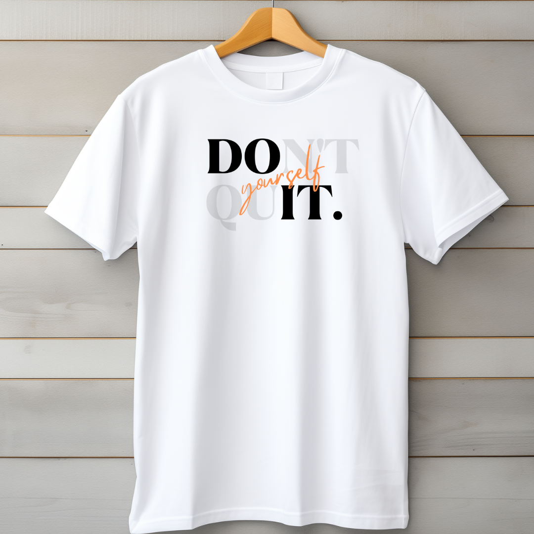 Do It Yourself B&W Unisex T-Shirt