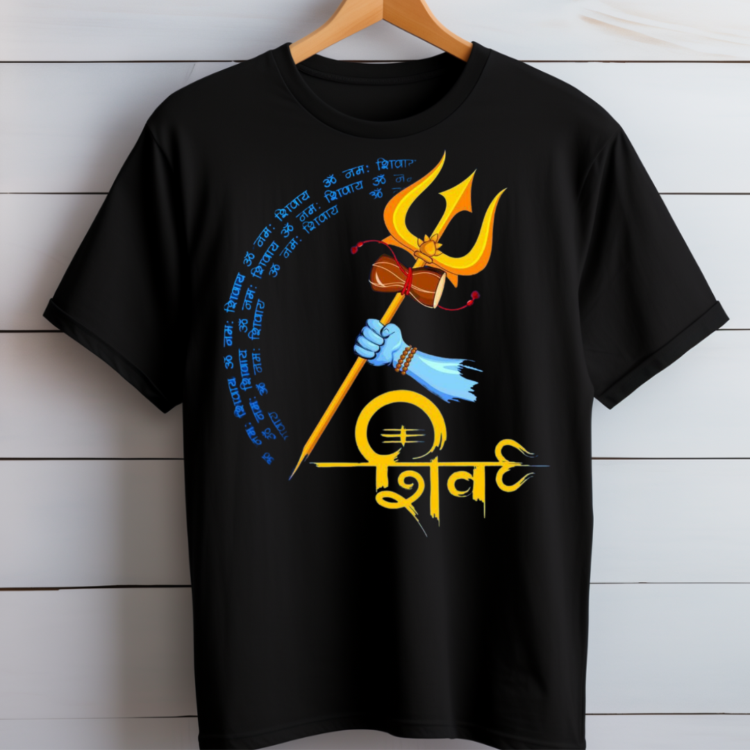 Damru Trishul T-Shirt