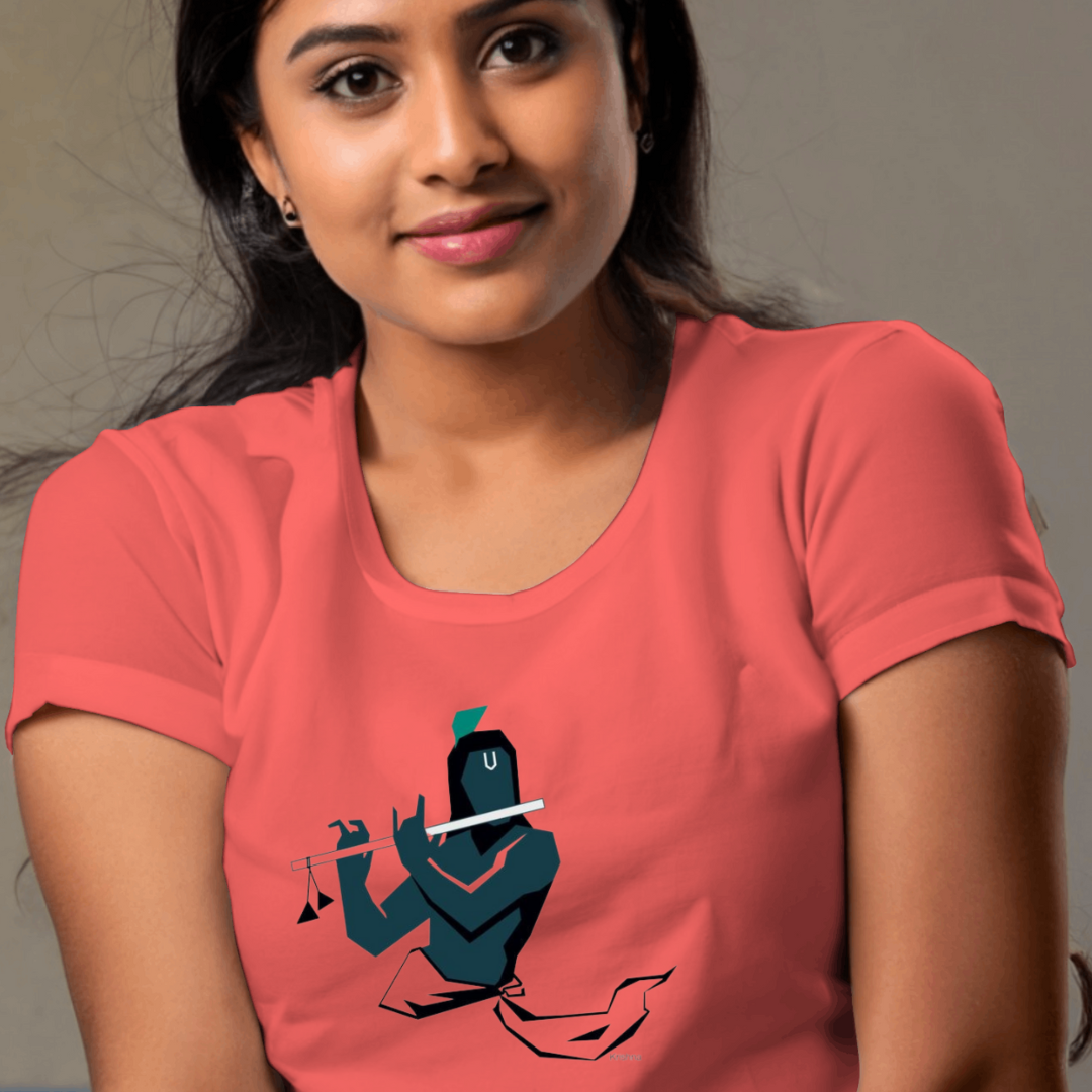 Jai Shree Krishna Flute T-Shirt