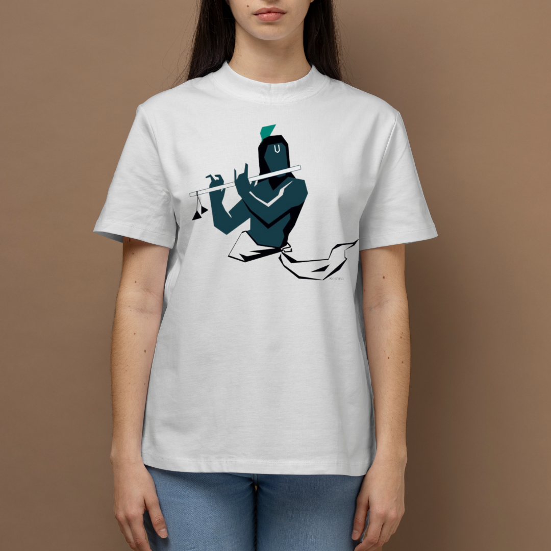 Jai Shree Krishna Flute T-Shirt