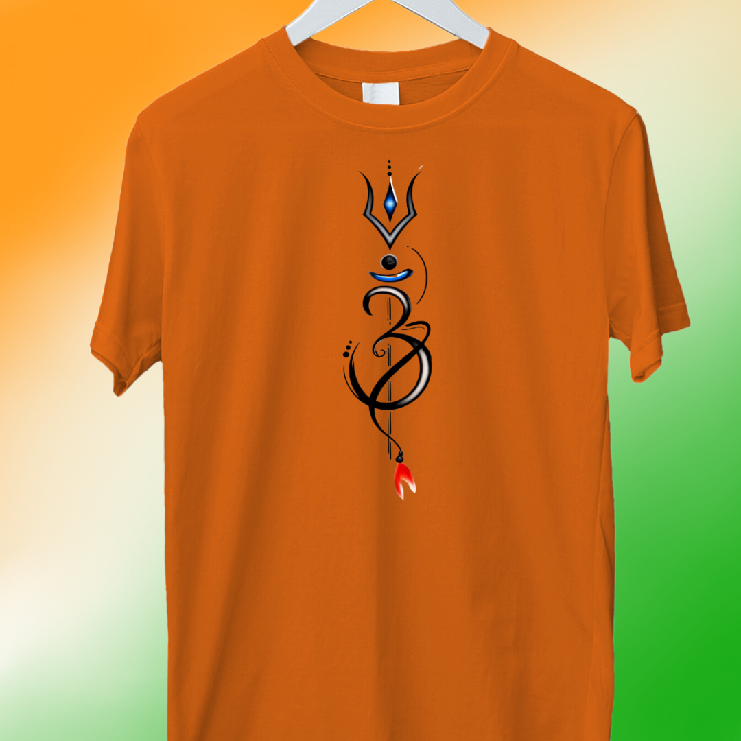 Om Trishul T-Shirt