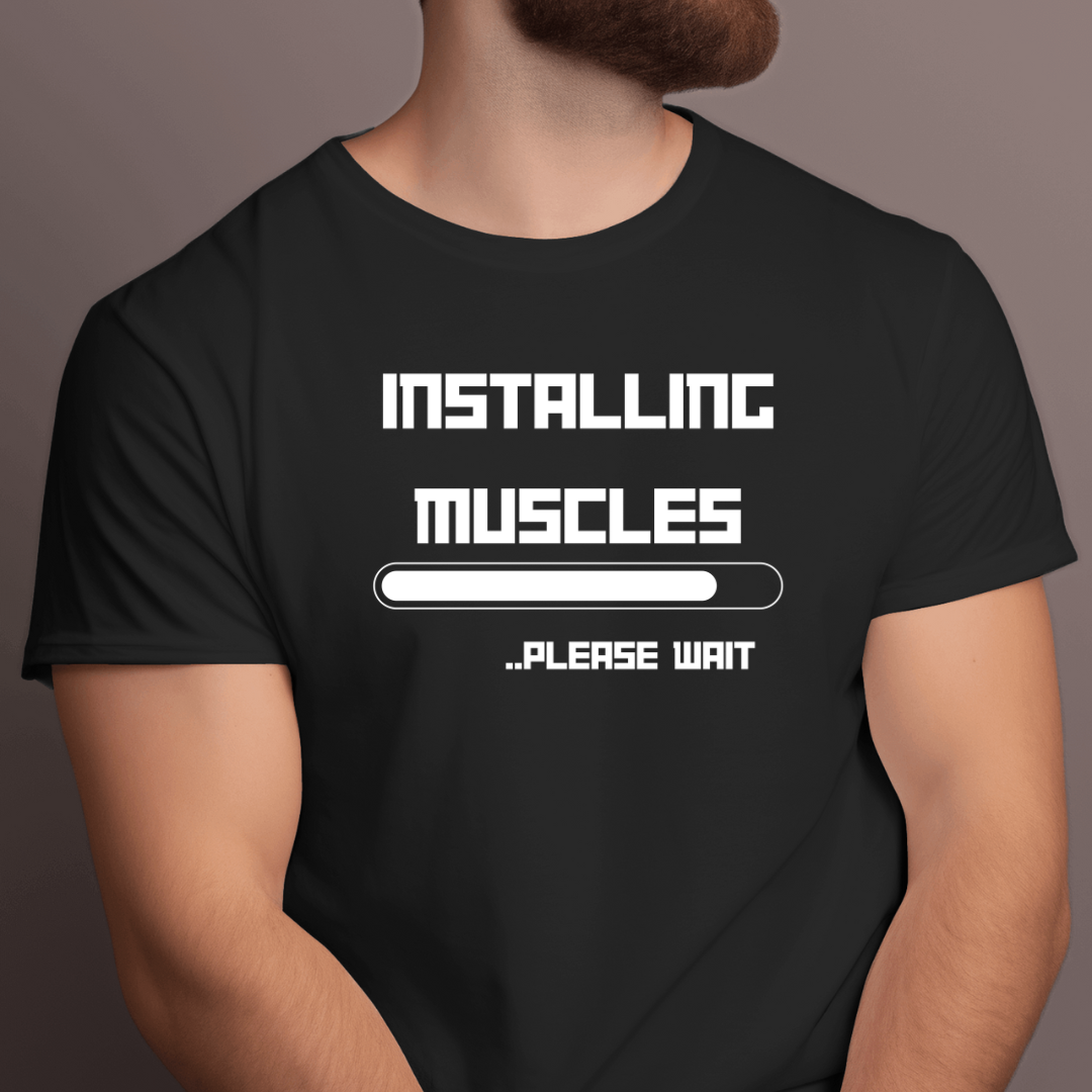 Installing Muscles T-Shirt