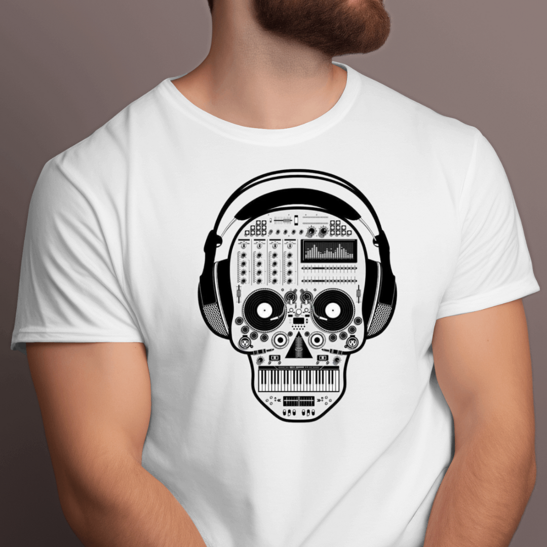 Instrument Skull T-Shirt