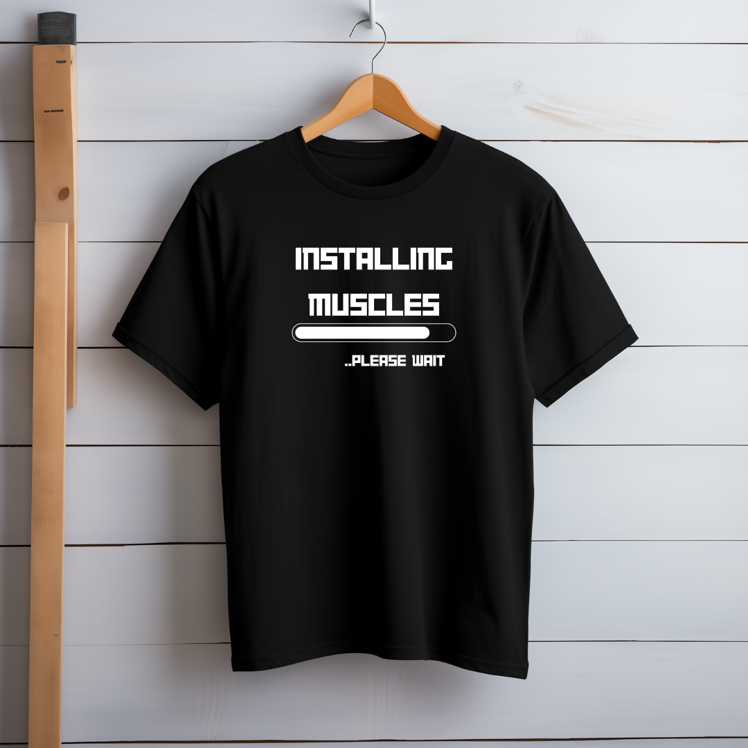 Installing Muscles T-Shirt