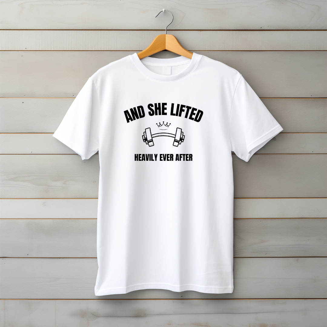 And She Lifted T-Shirt