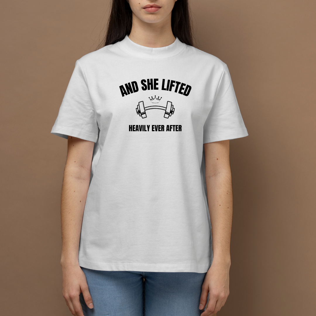 And She Lifted T-Shirt