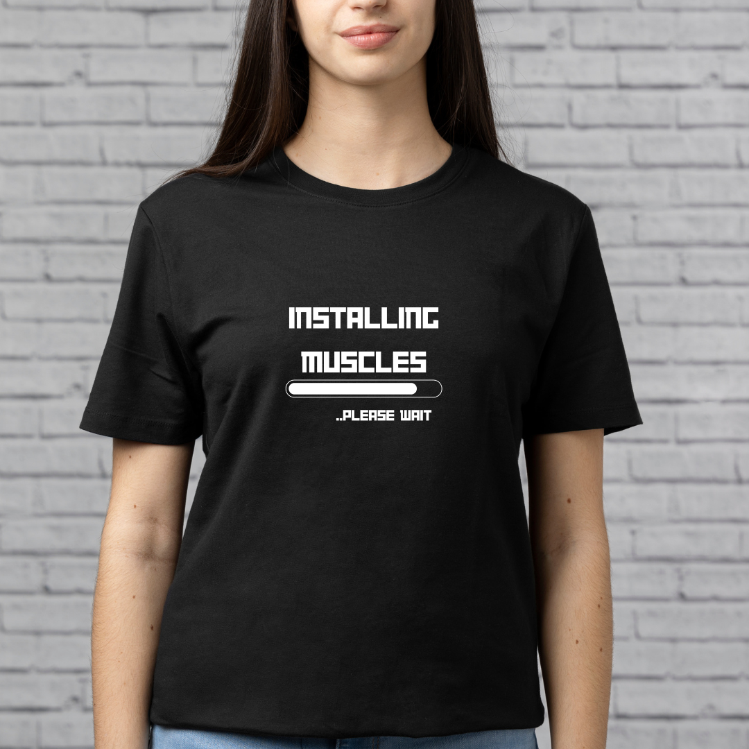 Installing Muscles T-Shirt