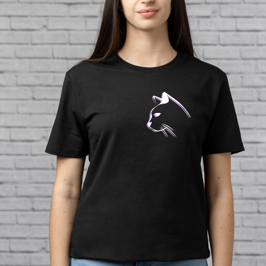 Cat B&W Unisex T-Shirt