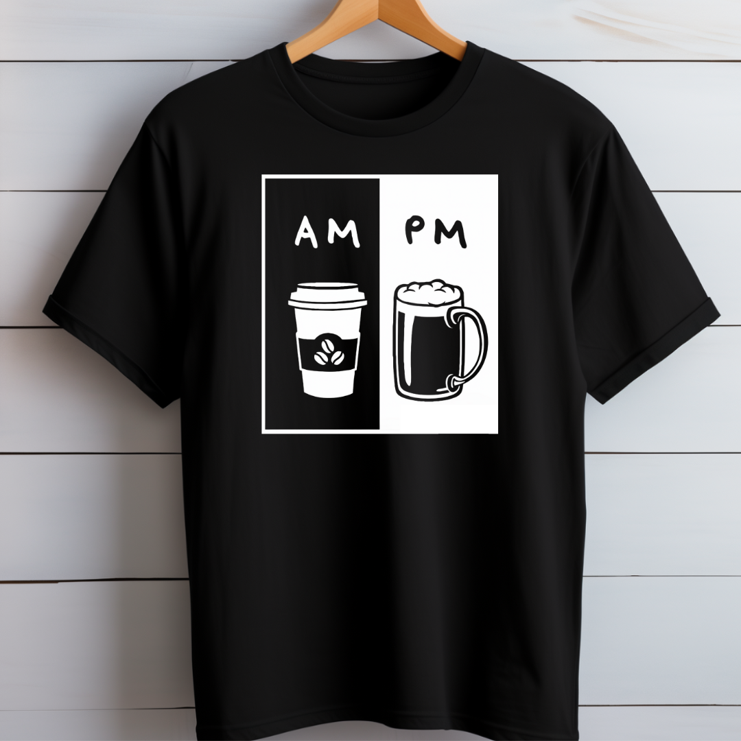 AM PM Coffee T-Shirt