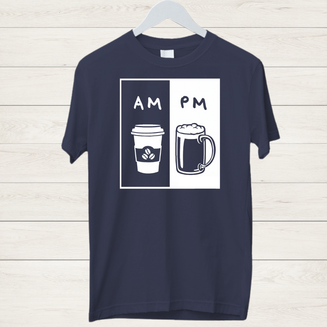 AM PM Coffee T-Shirt