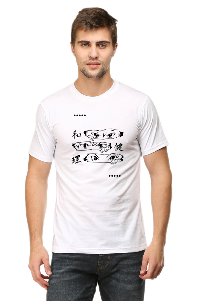 Anime B&W Unisex T-Shirt